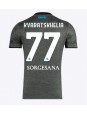 SSC Napoli Khvicha Kvaratskhelia #77 Replika Tredje Kläder 2024-25 Kortärmad